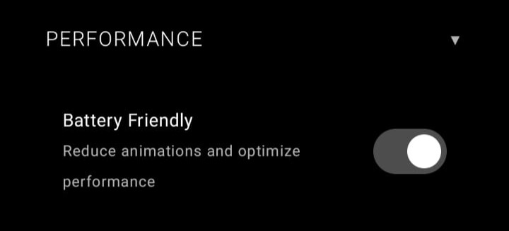 TARS Launcher performance optimization features and battery-friendly settings